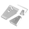 BMW R 1200 GS Adventure Enlarged Footpegs & Foot Brake Silver (2013-2018)