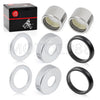 Yamaha Warrior 350 YFM350X Rear Swingarm Bearing Caps Kit (1987–2004)