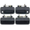 Daihatsu Charade Espri G200 G202 Outer Door Handle (Black) (1993-1999)