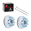 HONDA Recon 250 2 x Front Axle Castle Nuts 18mm (1997–2001)