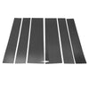 Honda STEPWGN (2022-2024) Carbon Fiber Black 6 Pcs Door Pillar Window Trim