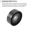 Volvo S60 (2001-2010) Black 1 Pc Drive Belt Idler Pulley