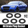 Buick, Chevy 5 x M12 Universal Rubber Oil Drain Plug Gaskets