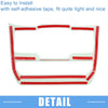 Jeep Wrangler JL JLU Car Window Control Panel Trim Cover (2018-2022)