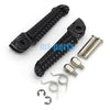 Yamaha YZF R6R Black Front Footrest Pegs (2005-2011)