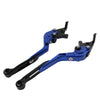 Honda CB599 CB600 CB919 Blue Extendable Brake Clutch Levers (1998-2006)