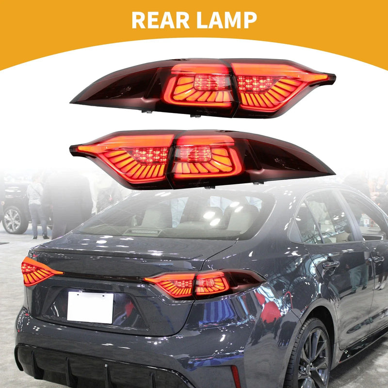 Toyota Corolla (2020-2023) Red OLED Brake Tail Lights