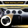 Ford F150 2004-2008 Center Outlet Black Dash AC Heater Air Vent