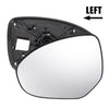 Mazda 2 3 Driver Side Mirror Glass w/ Backing Plate (2003-2013)