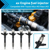 Toyota Hilux 1KD, Hiace 2KD 4 x Fuel Injectors (2005-2015)