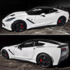 C7 Corvette Z06 Style Side Skirts Extensions 2014-2019 Gloss Black