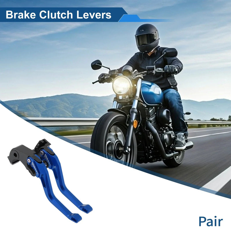 Kawasaki ZX6R ZX 6R 636 ZX-6R Adjustable Short Brake Clutch Lever (2019–2025)