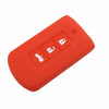 MITSUBISHI Lancer Grandis Outlander Red Silicone Remote Key Cover Bag fit