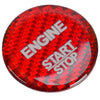Mercedes Benz GLC Class Red Carbon Fiber Engine Start Stop Button Trim