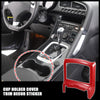 Dodge Charger & Chrysler Red Cup Holder Cover Trim Sticker