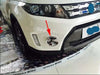 Suzuki VITARA (2018-2023) 2 x pcs Chrome Front Fog Light Lamp Cover Trim