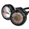 Car 8pc Pink Eagle Eye Daytime Running Lights (23MM COB LED)