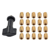 Touring 20 x Batwing Fairing Brass Thread Inserts (1997-2013)