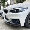 BMW 2 Series F22 F23 Carbon Look Front Bumper Lip Splitter (2013-2021)