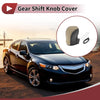 Acura ZDX (10 - 12) Black Beige Faux Leather Gear Shift Knob Cover