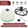 Suzuki RM125 RM250 Air Filter Cage Holder Guide & Bolt (2001–2008)