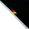 BMW 2 Series M2 G87 (2023-2025) 2 x White Trim AutoWin Black Floor Mats