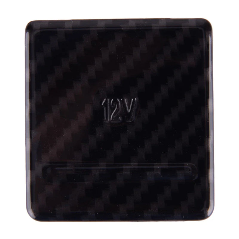 Ford Mustang Carbon Fiber Cigarette Lighter Trim Cover