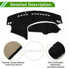 Mazda Axela 2009-2013 Sun Protector Black Dashboard Cover Mat
