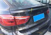 2015-2018 BMW X6 F16 Carbon Fiber Rear Spoiler Wing (2015-2018)