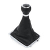 VW Passat 6-Speed Manual Gear Shift Knob & Gaiter Boot Cover (2005-2010)