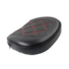 Harley Electra Glide Red Stitching Sissy Bar Backrest Pad (2014-2023)