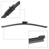 BMW 3 Series E91 Rear Wiper Arm Set 350mm/14in (2006-2012)