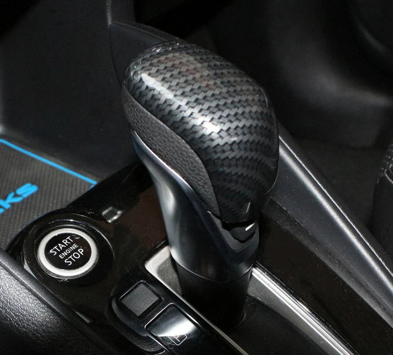 Nissan Kicks (2016-2020) 1 x Carbon Fiber Gear Shift Knob Lid Cover Trim