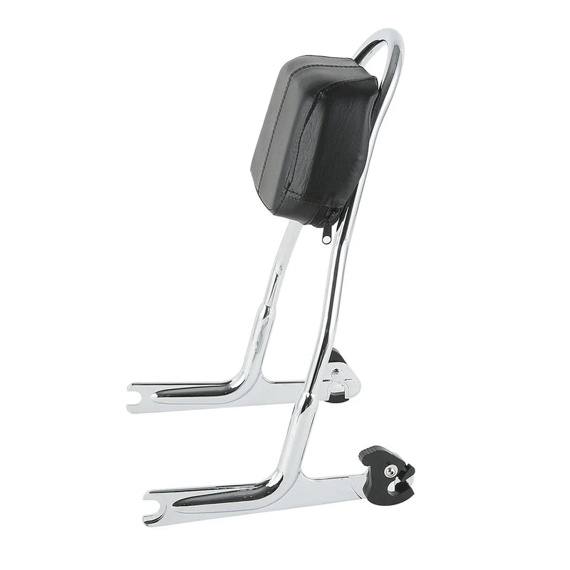 Harley Softail Fat Boy Chrome Detachable Sissy Bar Backrest (2000-2017)