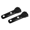 Jeep Wrangler JL (2018-2022) Black Spare Tire Tailgate Hinge Covers