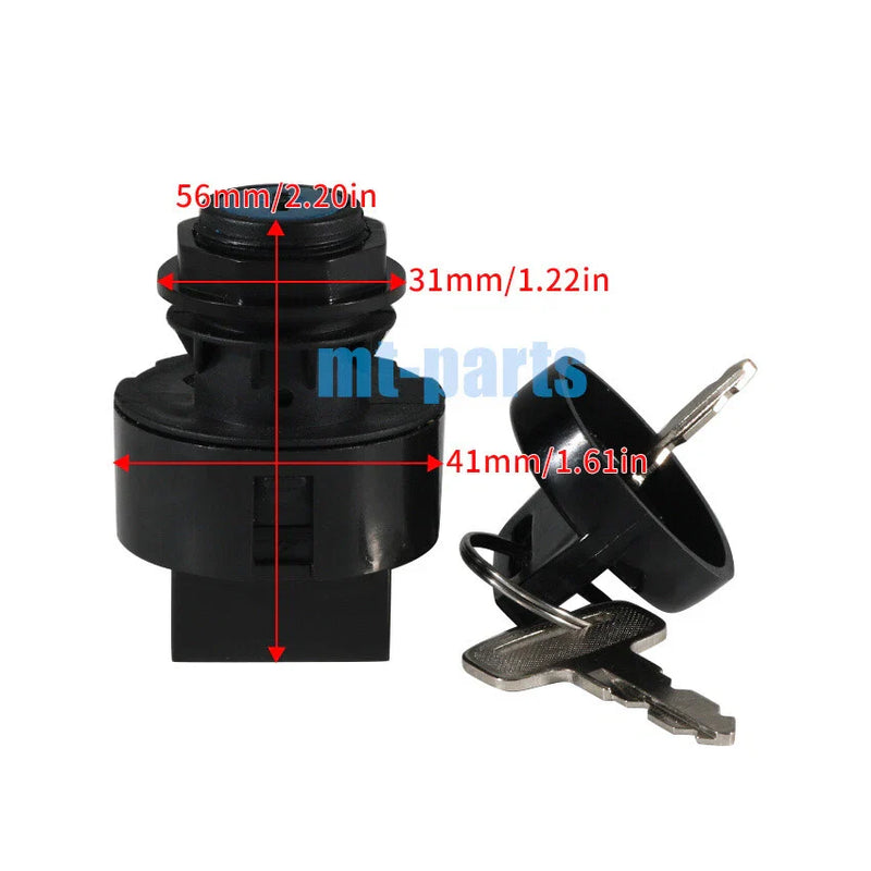 Polaris Trail Blazer 250, Xplorer 400 Ignition Key Switch Lock Set (2000-2001)