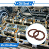 Make Model Oil Seal 85x110x12mm 2 x Seal Ring Rotary Shaft FKM Rubber