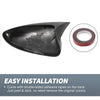 Chevrolet Cruze Rearview Mirror Cover Overlay Black Carbon Fiber (2011-2016)