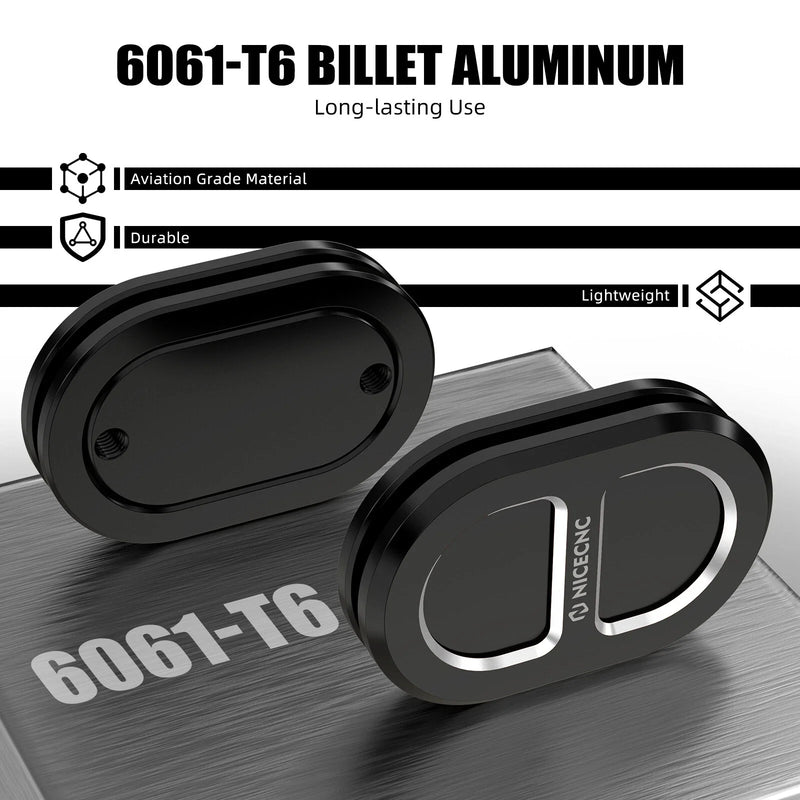 Harley Street Glide Special FLHXS Rear Antenna Plug Cover Kit (2014-2023)