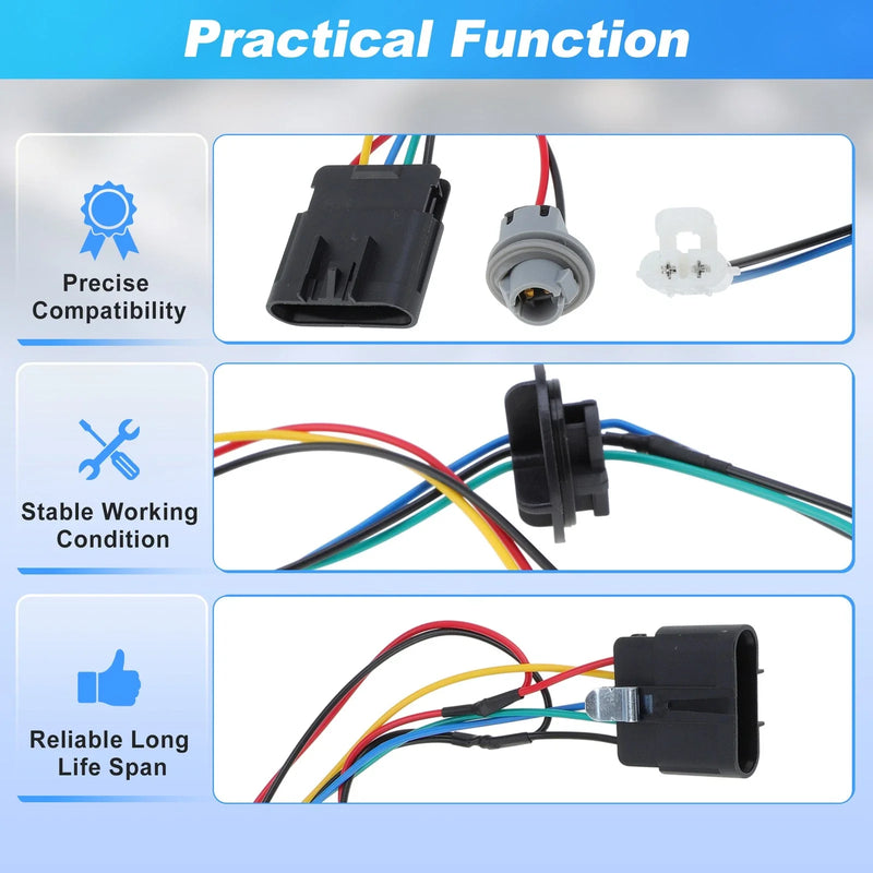 Chevrolet Impala Headlight Bulb Wiring Harness (2006 - 2013)