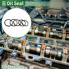 Oil Seal 75x85x6mm Black 5 Pcs Seal Ring Rotary Shaft Seal NBR Rubber