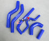 Kawasaki KX250F KXF250 Green Silicone Radiator Hose Kit (2007-2008)