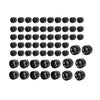 Harley Road King Street Glide 62X Engine Bolt Caps Cover Kit (2007-2016)