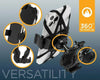 Motorcycle Bicycle MTB Mobile Phone Holder Bracket Mount (AU)