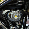 Motorcycle Motorbike Screw Nut Bolt Cap Decoration Gold Tone 1 Set Screw Cap
