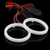 Universal Vehicles 95mm DRL COB LED Angel Eyes Halo Ring Fog Light