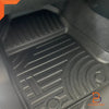 Ford Ranger 2022-2025 4-Door Premium 3D TPE All Weather Floor Mats