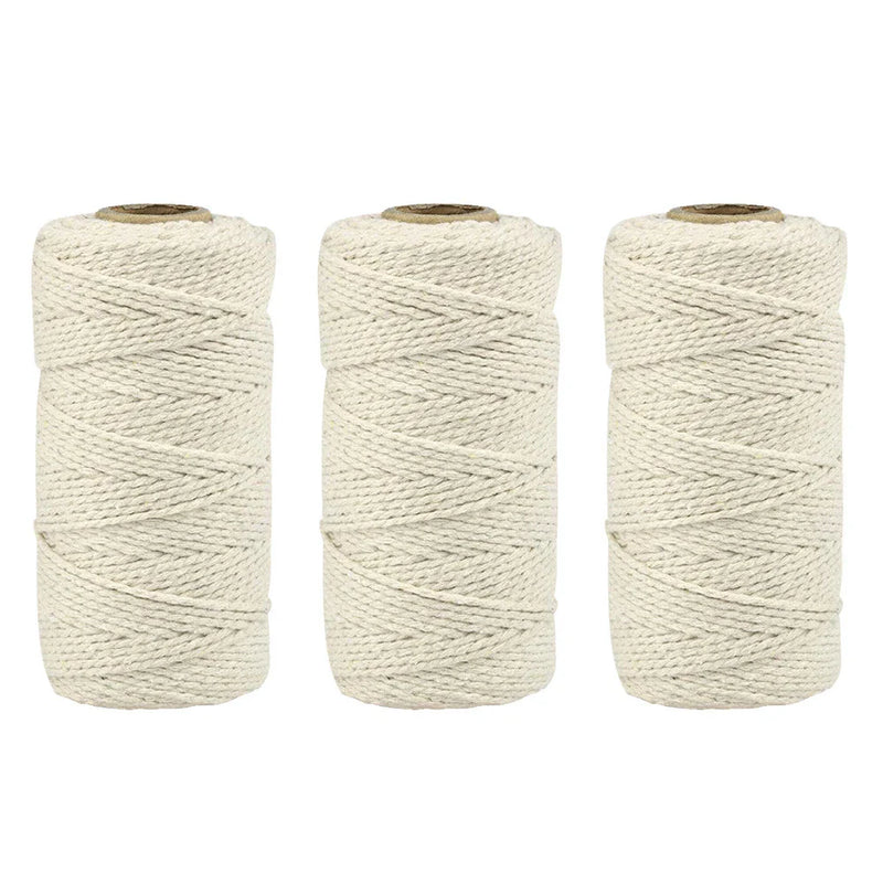 Gift Wrapping & Crafts Natural Cotton & Jute Twine ( 100m)