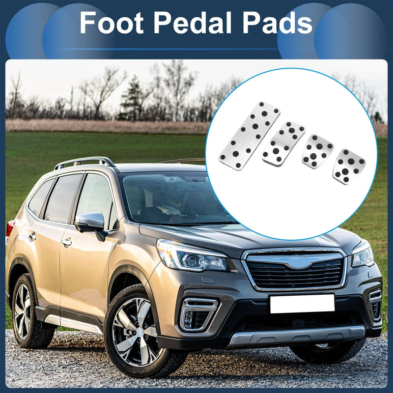 Subaru Forester 4 Pcs Foot Accelerator Pedal Covers (2003-2005)