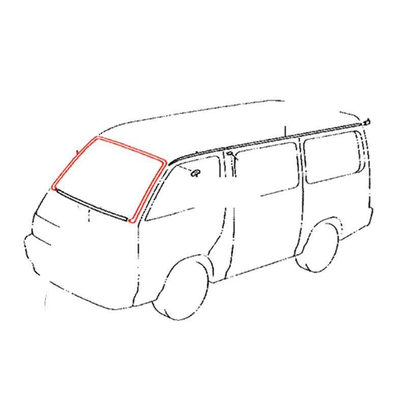 Toyota Hiace 1989-2004 Front Windshield Moulding